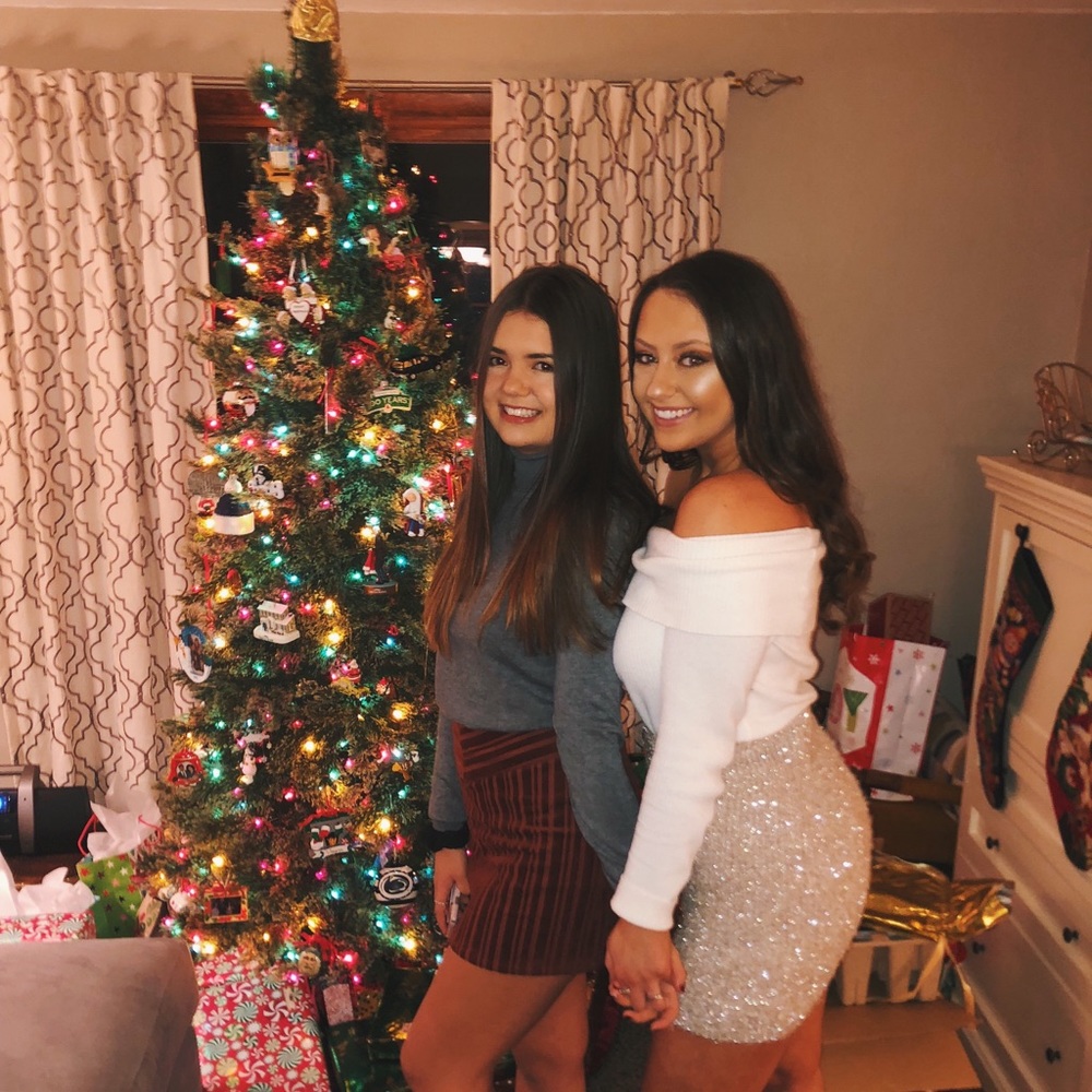 Sparkly Mini Skirt